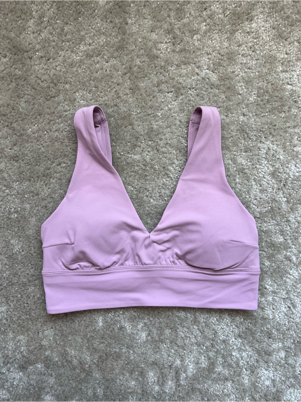 lululemon athletica Lavender Plunge Sports Bralette